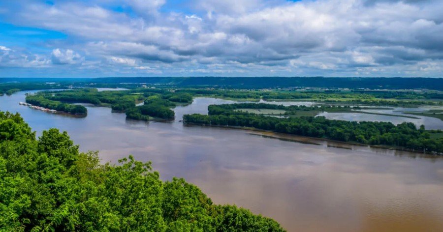 Mississippi (río); características, caudal y biodiversidad