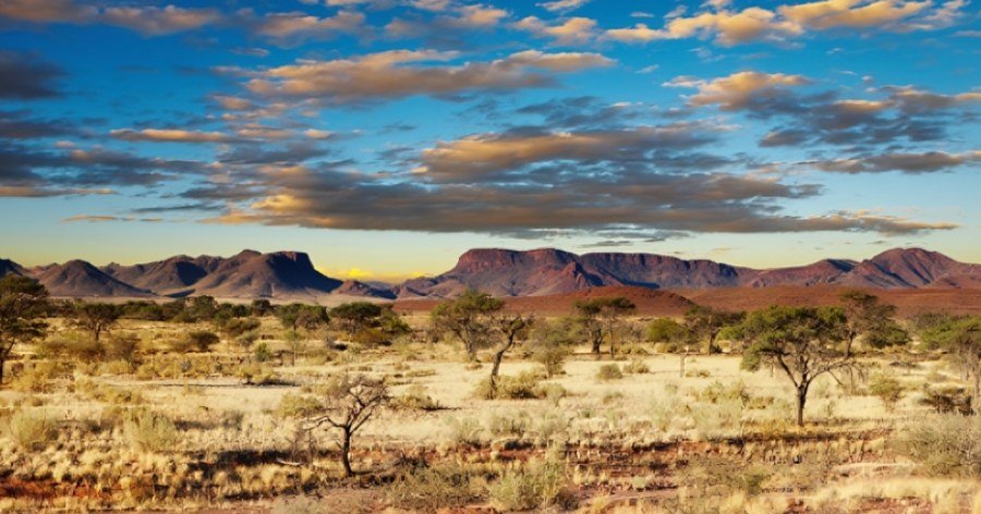 Desierto de Kalahari, Historia, Ubicación y descripción