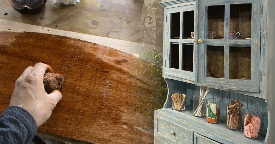 Renueva tus muebles antiguos con técnicas de pintura y decapado