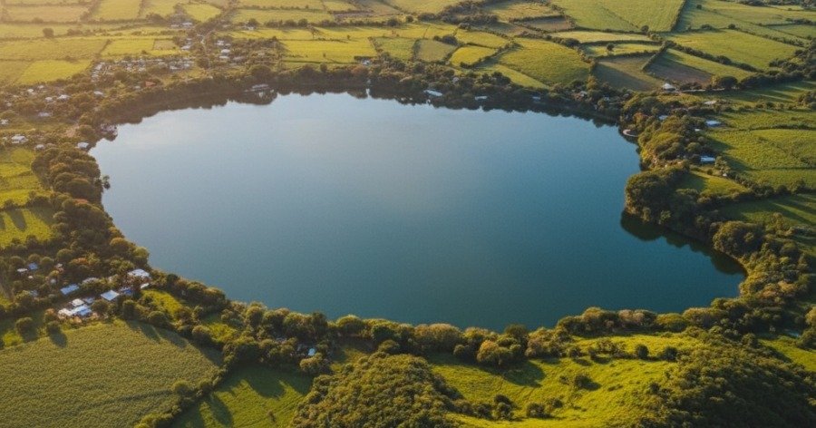 Laguna de Apastepeque en El Salvador