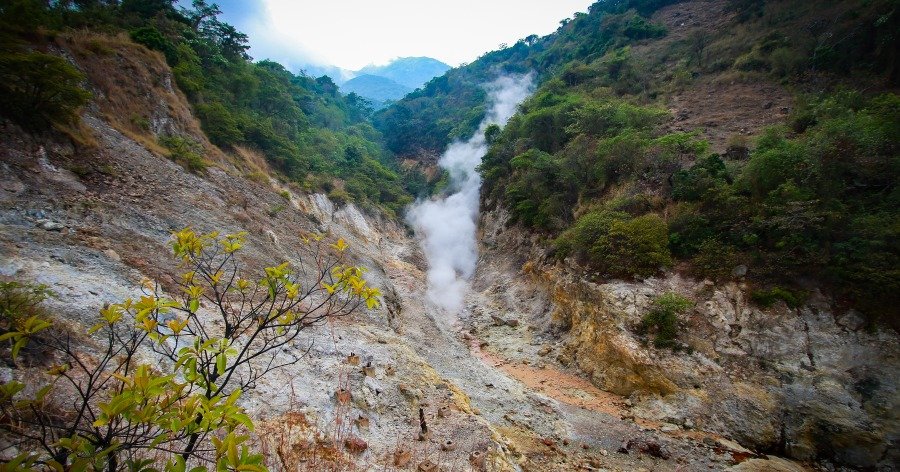 Los Infiernillos de San Vicente, en El Salvador