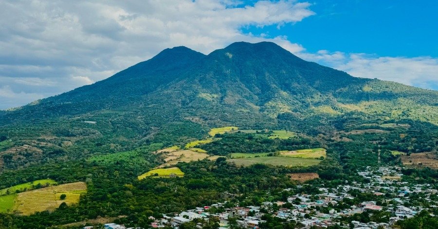 Volcán de San Vicente (Chichontepec), en El Salvador